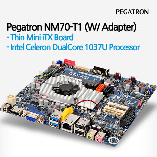 Pegatron NM70-T1 Thin Mini iTX Board (아답터 포함)
